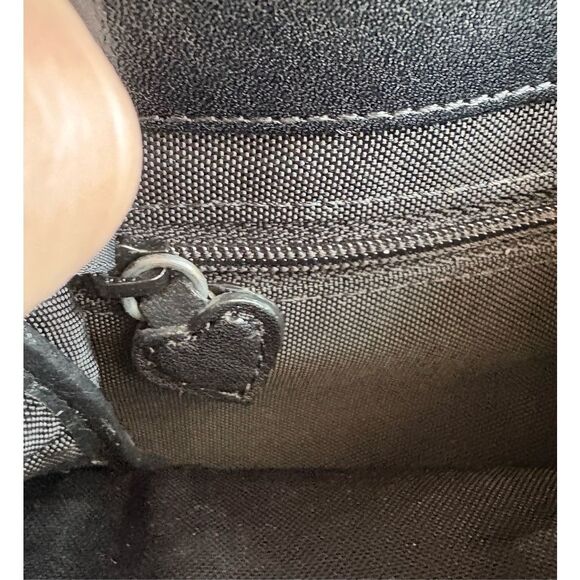 BRIGHTON - Vintage Black Croc-Embossed Leather Small Clutch. Like New! - Picture 14 of 16